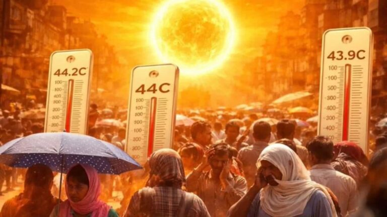 Delhi Weather Today: राजधानी में अगले 4 दिनों तक भीषण लू की चेतावनी, 45°C तक पहुंचेगा पारा, IMD ने जारी किया येलो अलर्ट