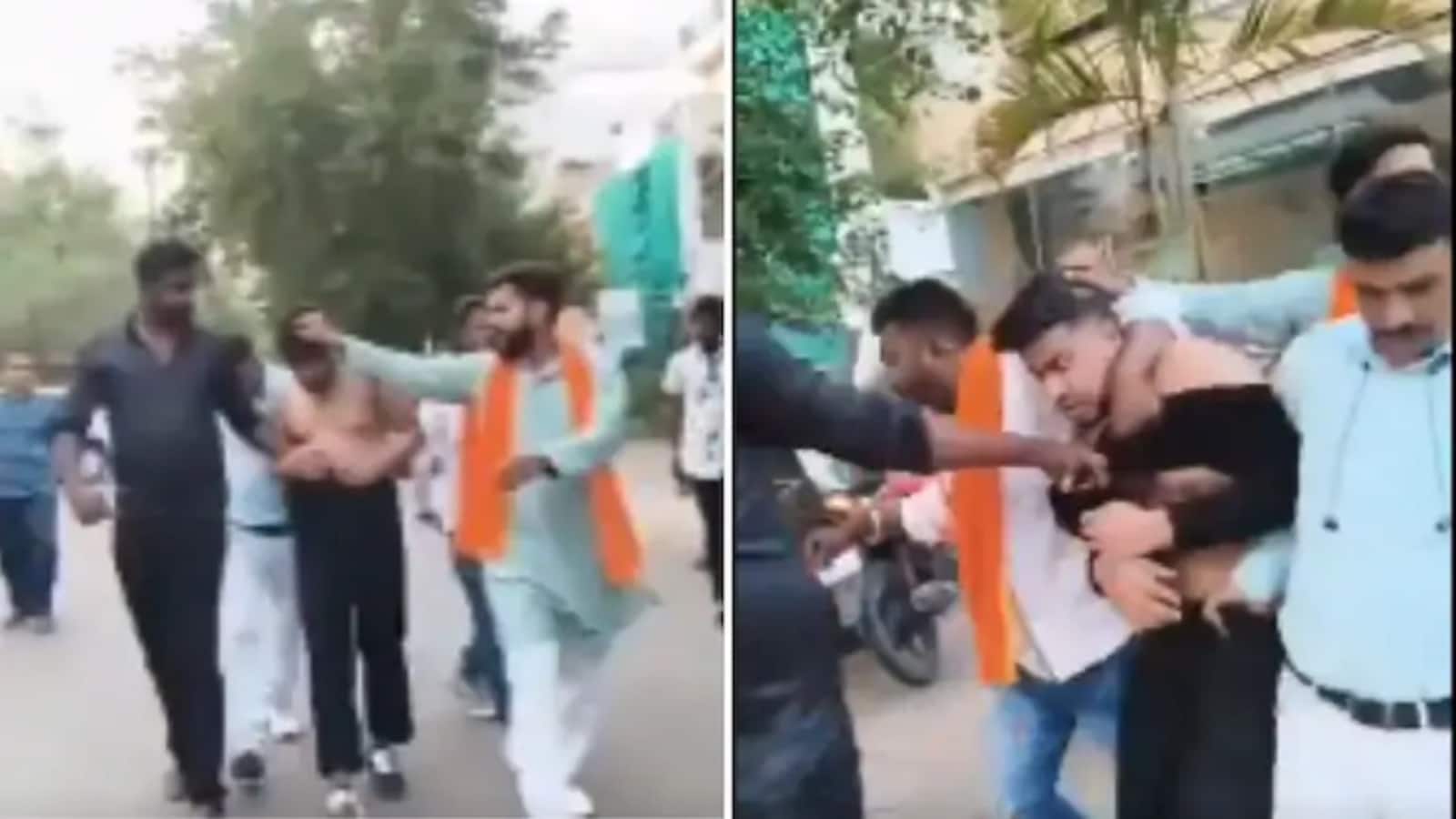 Bhopal Hotel Case: भोपाल में दबंगों ने 'लव जिहाद' के नाम पर की युवक की पिटाई, चेहरे पर लगाया स्याही और फेंका गोबर