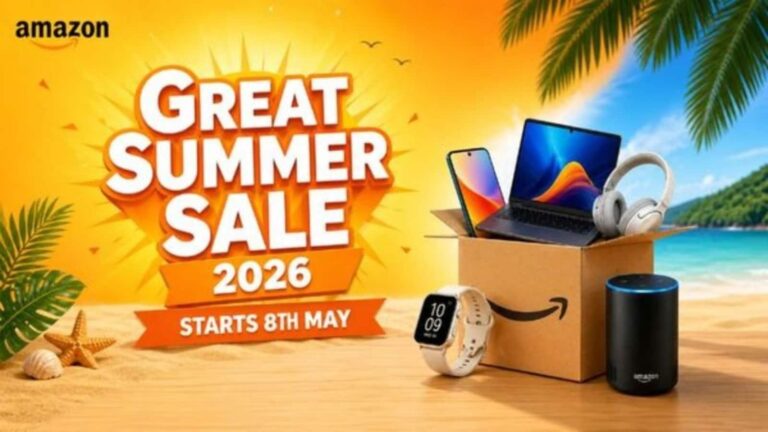 Amazon Great Summer Sale 2026: प्राइम मेंबर्स के लिए Amazon की शानदार समर सेल शुरू, iPhone से लेकर TV तक पर मिल रही जबरदस्त डील्स