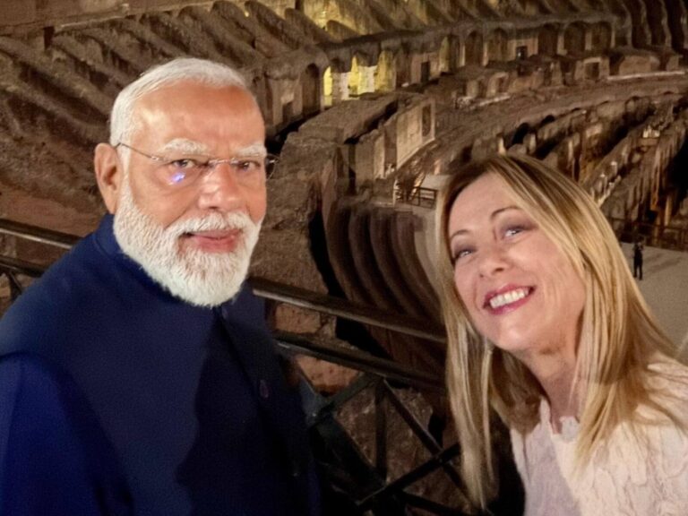 'मेरे दोस्त, रोम में स्वागत है', इटली में PM मोदी का जॉर्जिया मेलोनी ने इस खास अंदाज में किया वेलकम