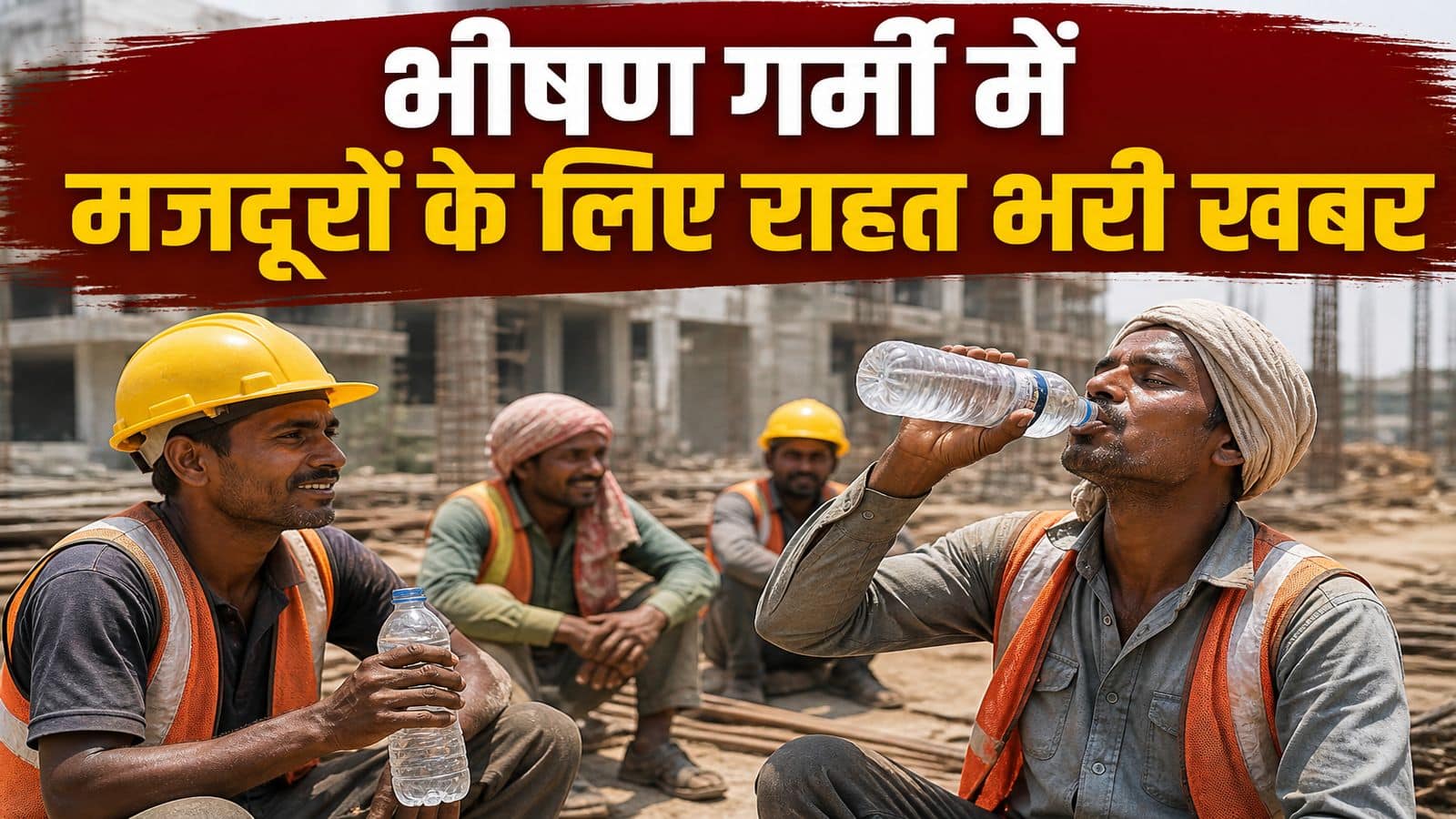 Delhi Heat Wave Alert: दोपहर 1 बजे से 4 बजे तक आराम जरूरी! मजदूरों को प्रचंड गर्मी से बचाने के लिए सीएम रेखा गुप्ता ने जारी किए आदेश