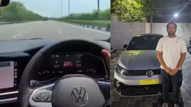Viral Video: रील के लिए 200 किमी की रफ्तार से उड़ाई कार, वीडियो वायरल होने के बाद पुलिस ने लिया ये एक्शन