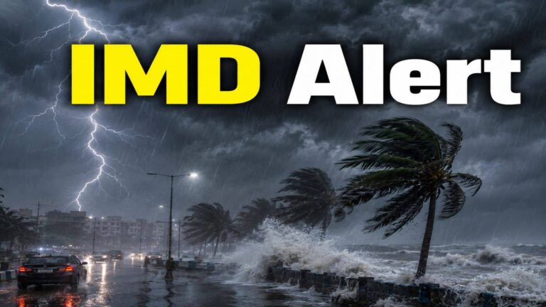 IMD Alert: सावधान! 90kmph की स्पीड से आ रहा तूफान, इन जगहों पर भारी बारिश के साथ ओले गिरने की रेड वॉर्निंग, 31 मई तक ऐसा रहेगा मौसम