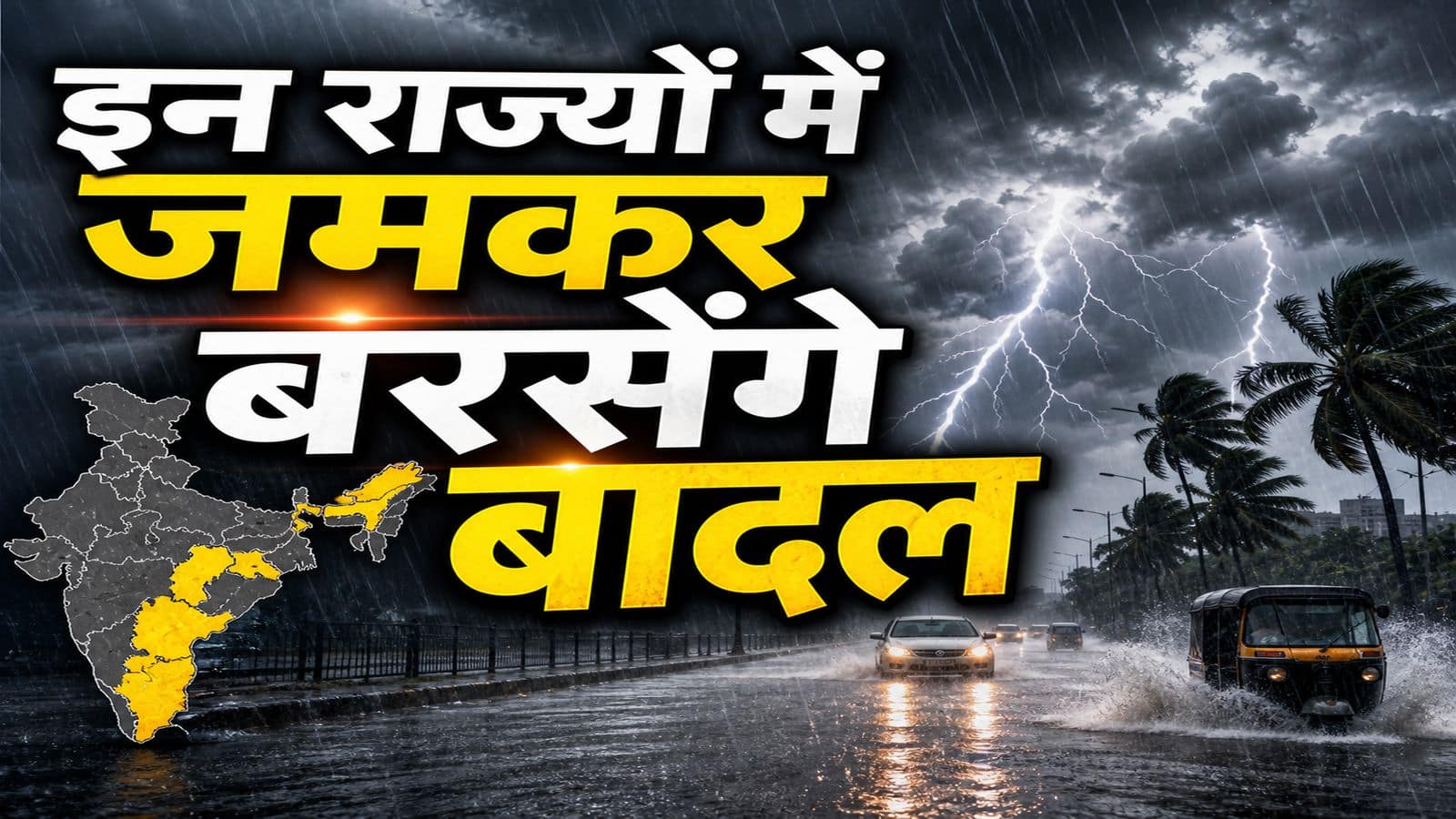 आज का मौसम 5 मई: इन राज्यों में 70kmph की रफ्तार से तूफानी हवाएं और हैवी बारिश का अलर्ट, मौसम विभाग ने दी ये चेतावनी