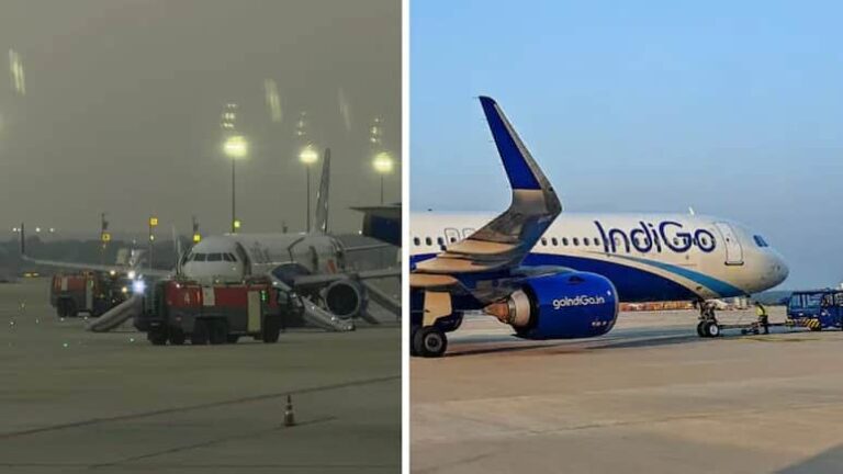 IndiGo: बेंगलुरु एयरपोर्ट पर टला बड़ा हादसा! टेकऑफ से पहले इंडिगो की फ्लाइट में दिखा धुंआ, इमरजेंसी गेट से निकाले गए यात्री
