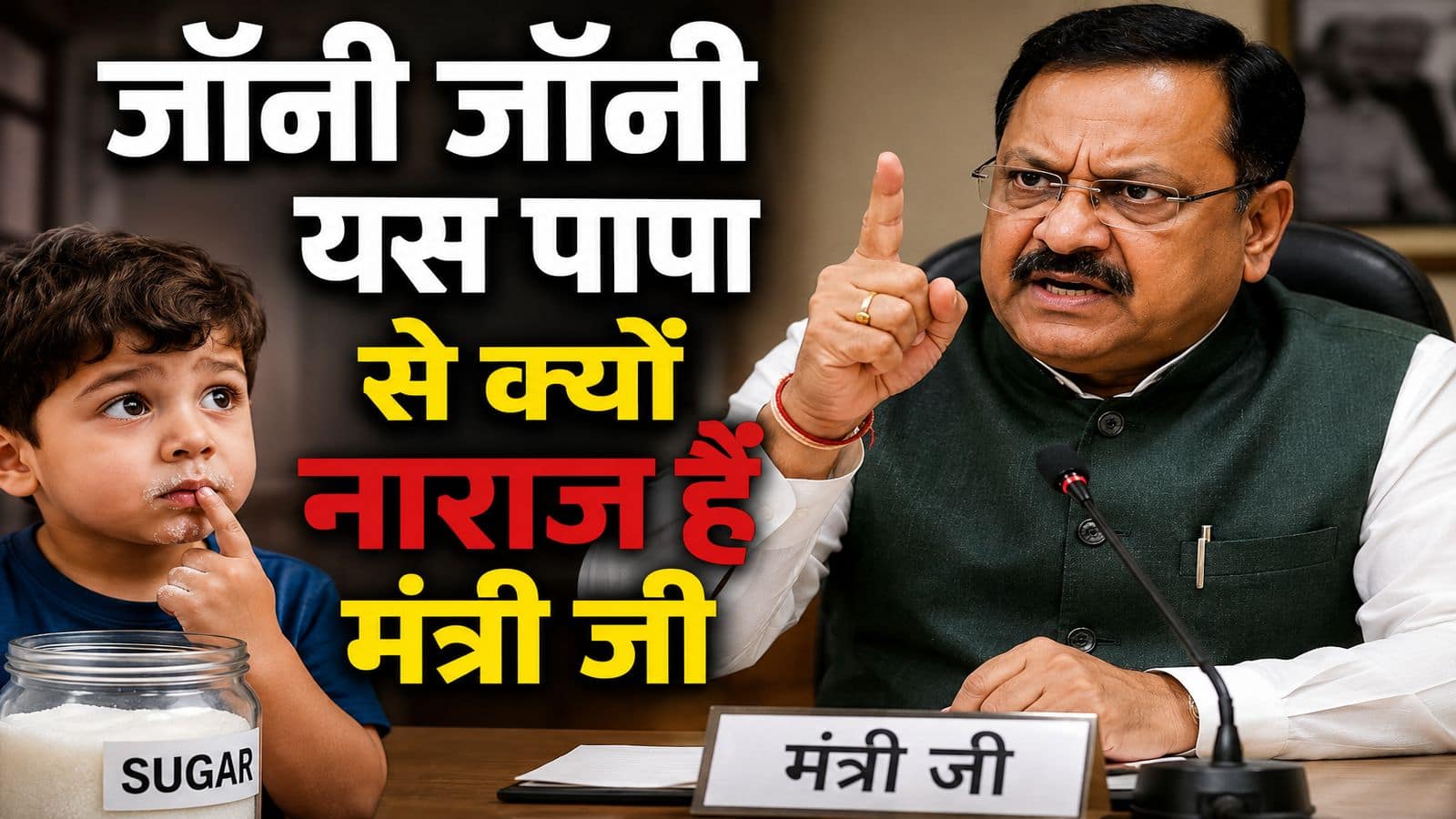 Johnny Johnny Yes Papa Row: 'जॉनी-जॉनी, यस पापा... कविता बच्चों को झूठ बोलना सिखाती है'; यूपी के शिक्षा मंत्री का अजीबोगरीब दावा, सोशल मीडिया पर छिड़ी बहस