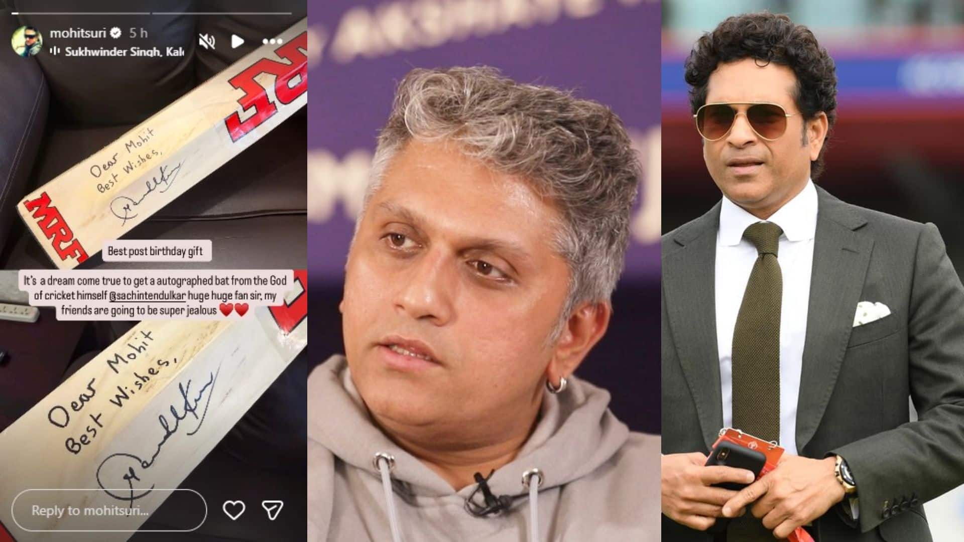Mohit Suri: 'मेरे दोस्त जलेंगे', मोहित सूरी को मिला सचिन तेंदुलकर से 'बेस्ट' बर्थडे गिफ्ट, निर्देशक ने जाहिर की अपनी खुशी