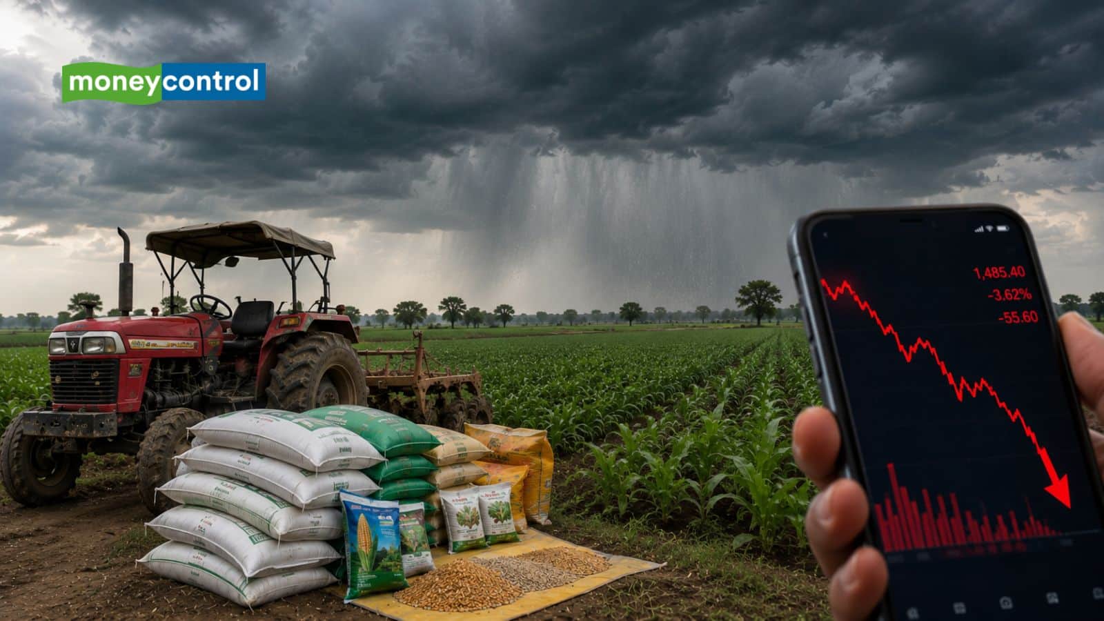 Monsoon Forecast: सरकार का मानसून कमजोर रहने का अनुमान! खाद, बीज और ट्रैक्टर कंपनियों के शेयर टूटे