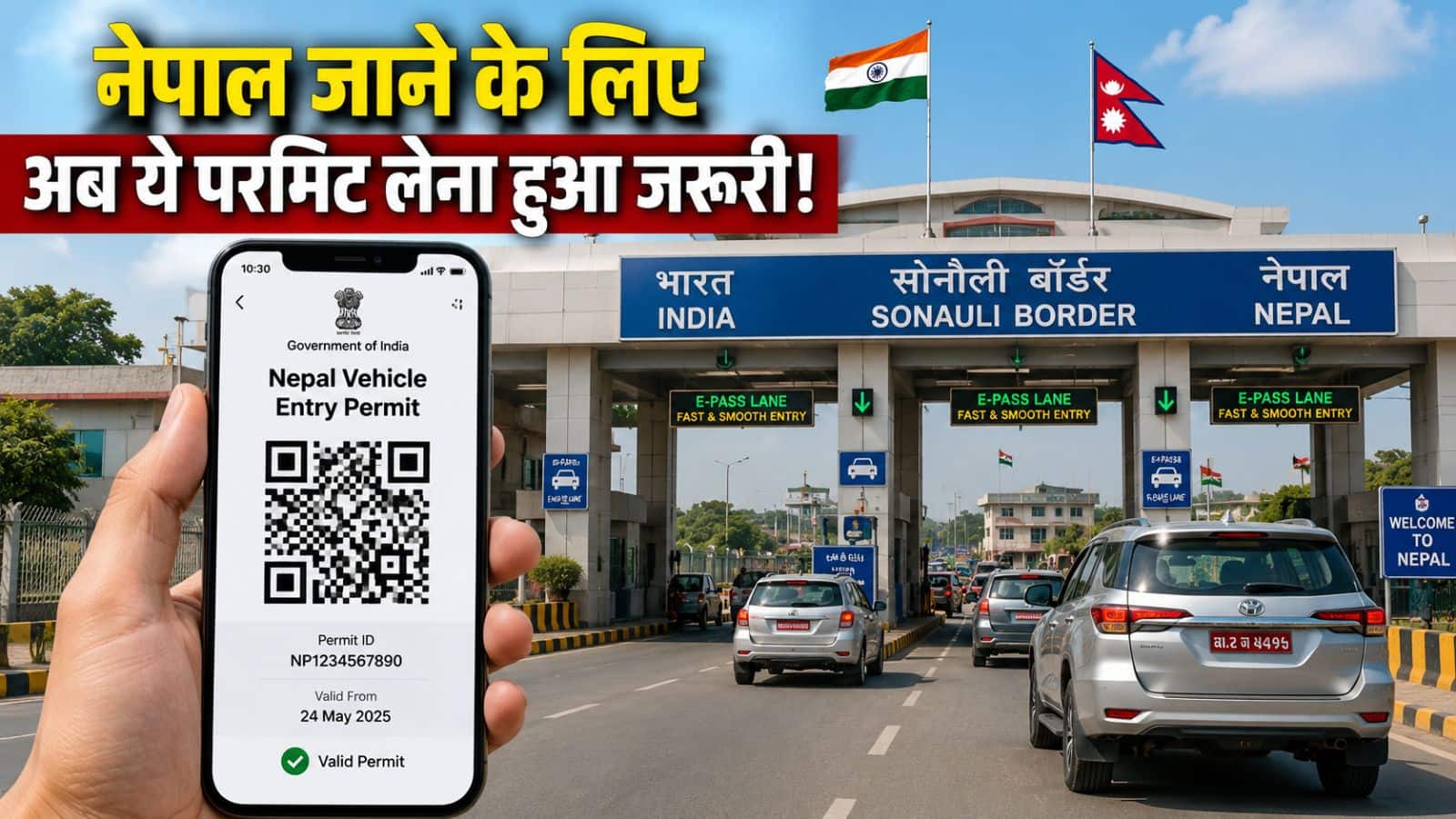 नेपाल ने भारत से आने वाली गाड़ियों के लिए एक झटके में बदल दिए भंसार के नियम और पूरी व्यवस्था! चेक करिए नया आदेश