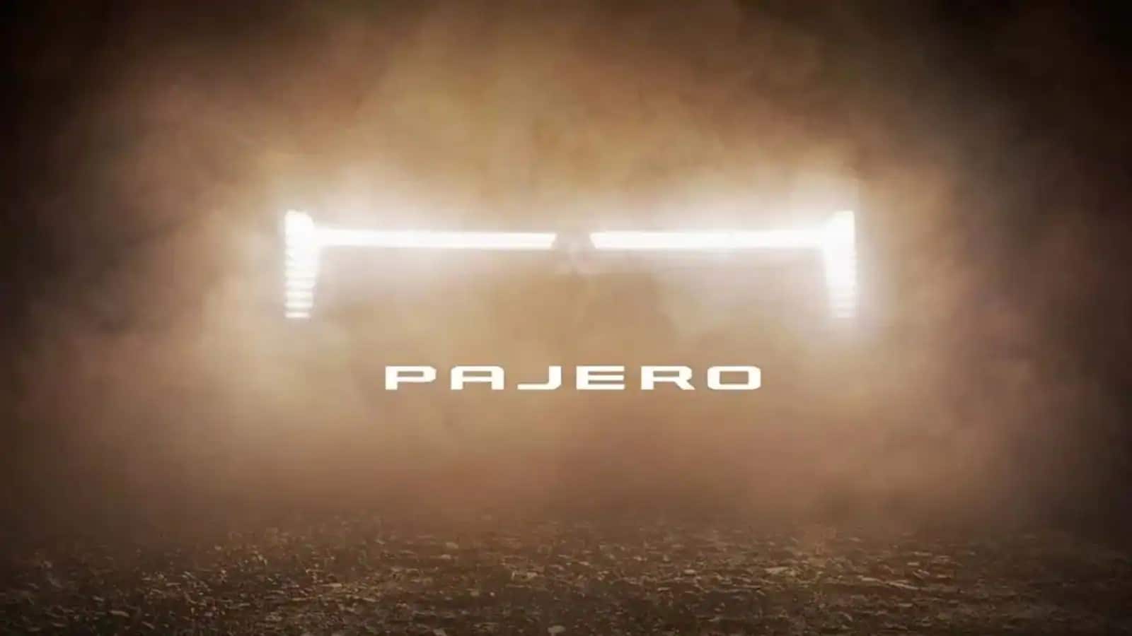 2026 Mitsubishi Pajero का टीजर रिलीज, प्रीमियम सेगमेंट में करेगी एंट्री