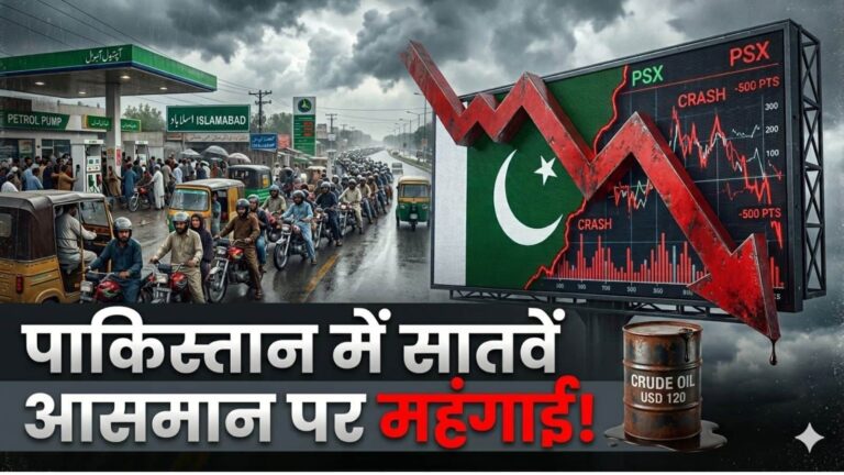 पाकिस्तान में सातवें आसमान पर महंगाई, मिडिल ईस्ट संकट की आग में बुरी तरह झुलसी इकोनॉमी; GDP ग्रोथ पर लगा ब्रेक