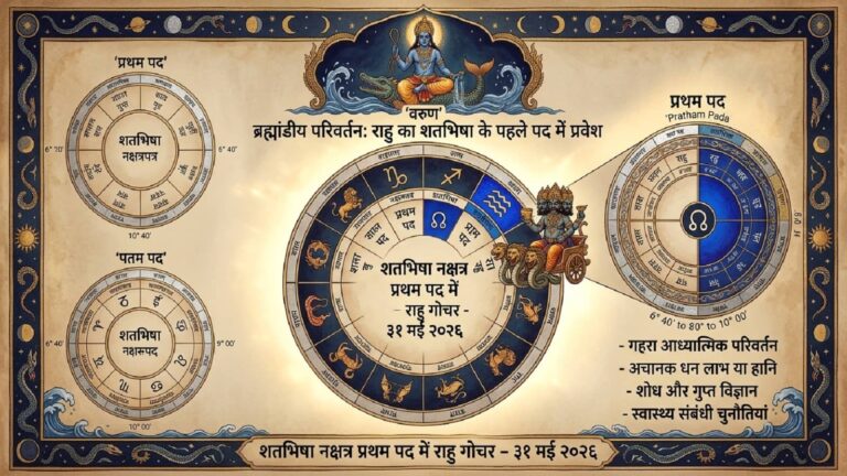 Rahu Nakshatra Gochar 2026: मई के अंत में स्व नक्षत्र में होगा राहू का गोचर, तीन राशियों को अचानक मिलेगी सफलता और धन-संपत्ति