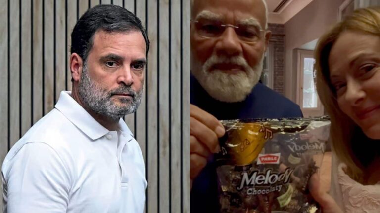 'आर्थिक तूफान सिर पर और हमारे प्रधानमंत्री इटली में टॉफी बांट रहे'! मेलोनी को Melody गिफ्ट करने पर राहुल गांधी ने PM मोदी पर कसा तंज