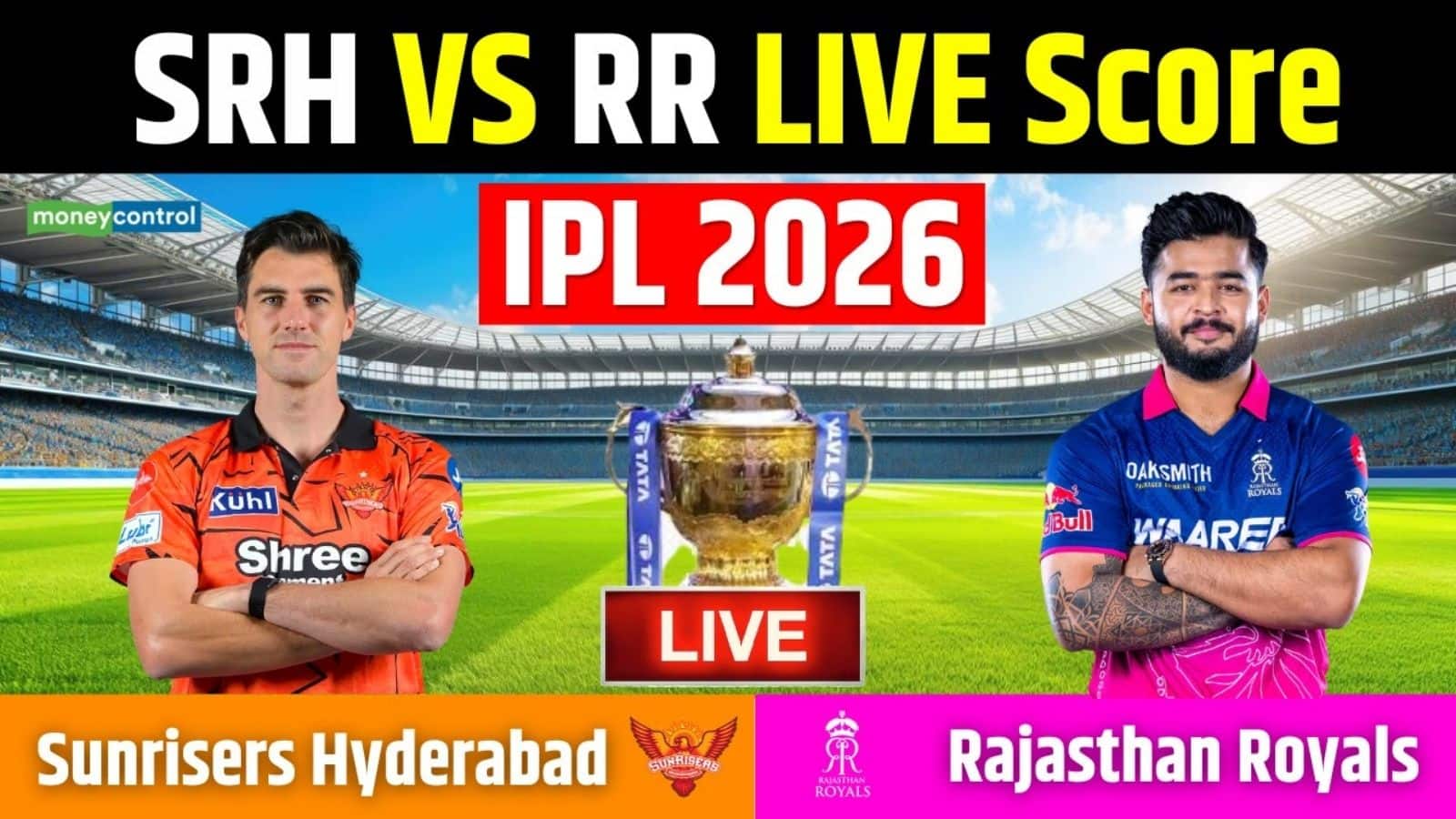 SRH vs RR IPL 2026 Match Live Score: हैदराबाद-राजस्थान के बीच करो या मरो का मुकाबला, जानें कैसी होगी प्लेइंग 11