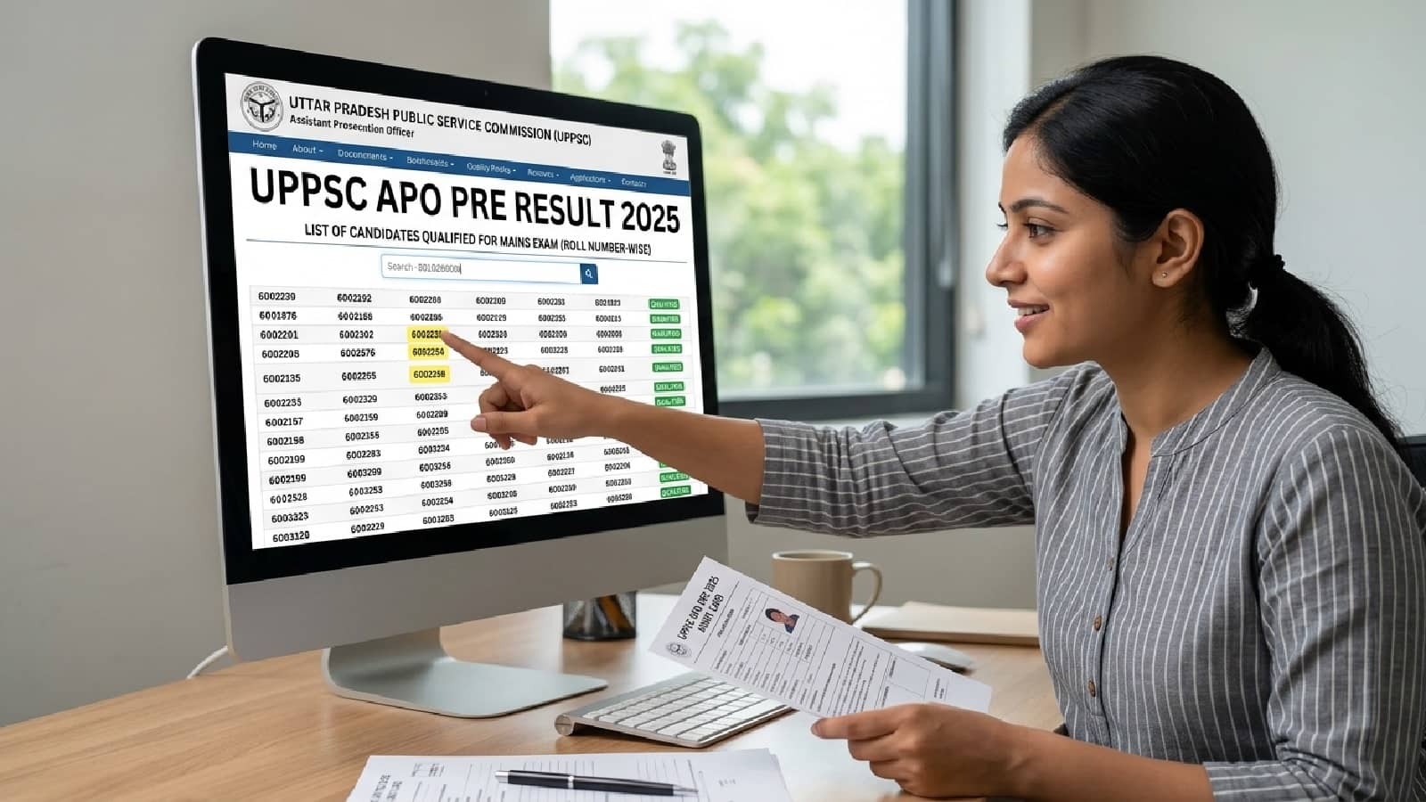 UPPSC APO Result 2025: जारी हो गया है एपीओ प्री का रिजल्ट, आधिकारिक वेबसाइट पर यूं करें चेक