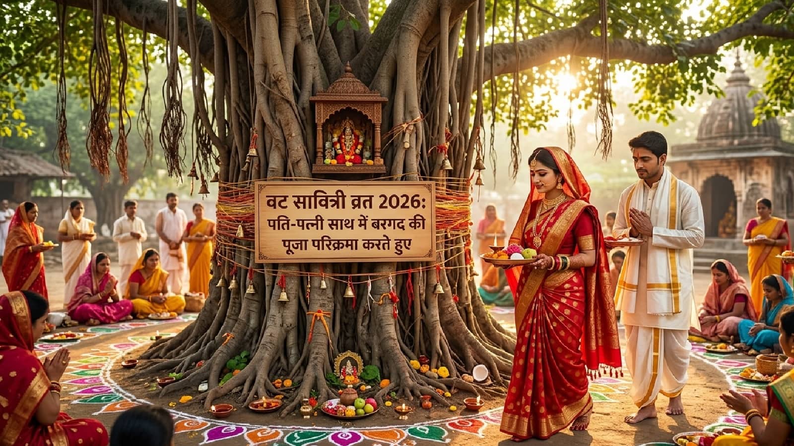 Vat Savitri Vrat 2026: इस दिन पति-पत्नी मिलकर करें बरगद की पूजा, रिश्ते में बढ़ेगा प्रेम और अटूट होगा बंधन