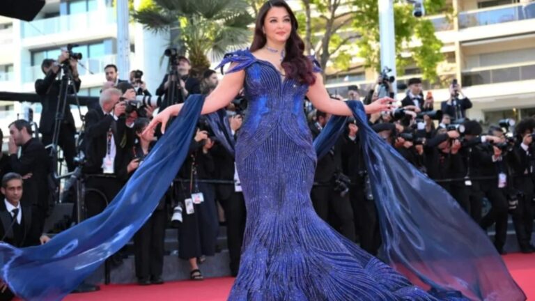 Aishwarya Rai Cannes 2026: जलपरी बन कान्स रेड कार्पेट पर उतरीं ऐश्वर्या राय, Blue Mermaid Gown में लूटी महफिल