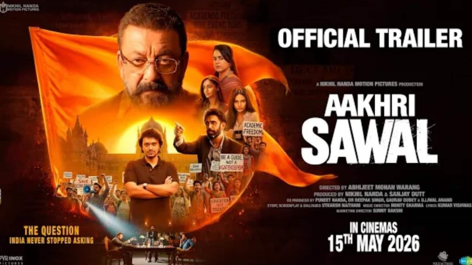 Aakhri Sawal Trailer: भारत विवाद नहीं...संवाद में भरोसा रखता है, 'आखिरी सवाल' का अब जनता को मिलेगा जवाब