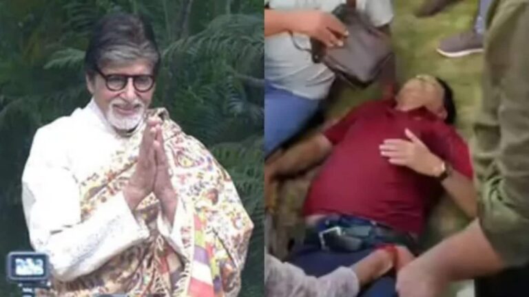 Amitabh Bachchan: हॉस्पिटलाइजेश रूमर्ड के बाद संडे को जलसा के बाहर उमड़ी भीड़, अमिताभ बच्चन को देखने चक्कर में बेहोश हुए फैंस