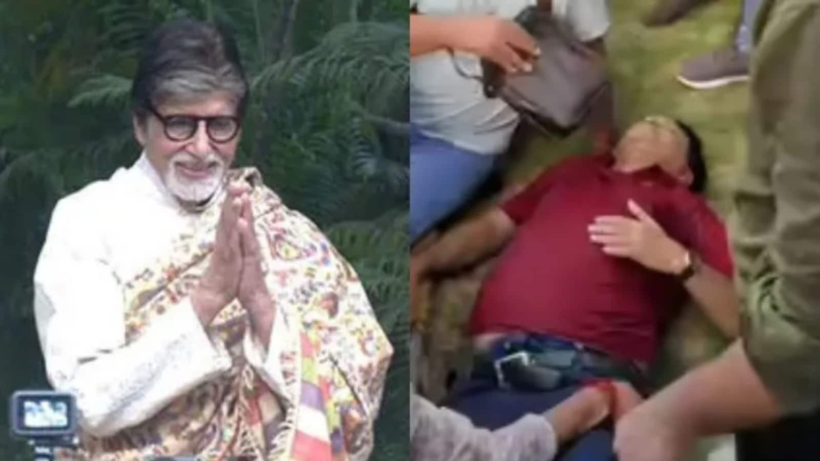 Amitabh Bachchan: हॉस्पिटलाइजेश रूमर्ड के बाद संडे को जलसा के बाहर उमड़ी भीड़, अमिताभ बच्चन को देखने चक्कर में बेहोश हुए फैंस