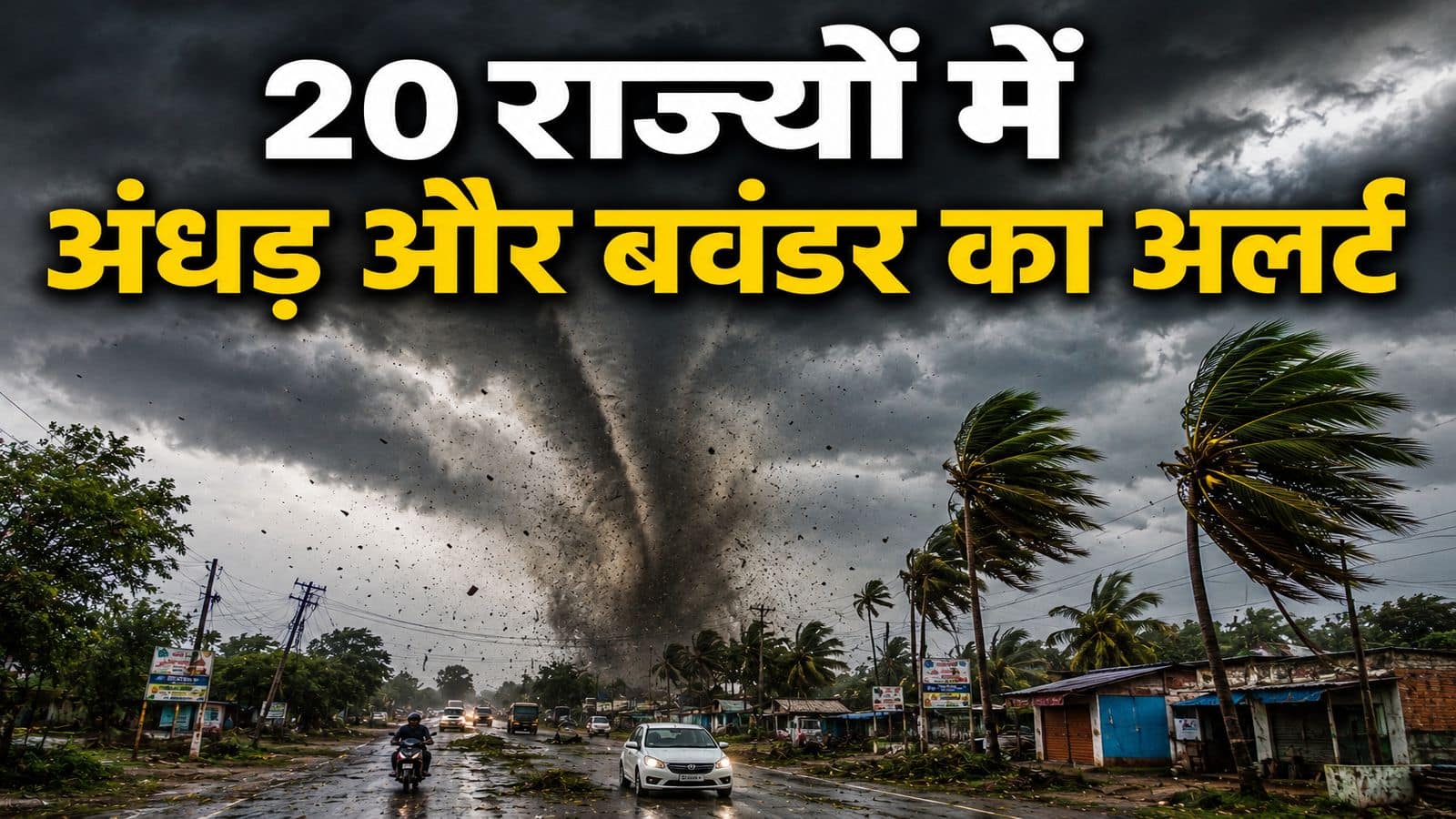 आज का मौसम 19 मई: 20 से अधिक राज्यों में 40-60kmph की रफ्तार से अंधड़ और बवंडर, IMD ने इन जगहों पर भारी बारिश का अलर्ट दिया