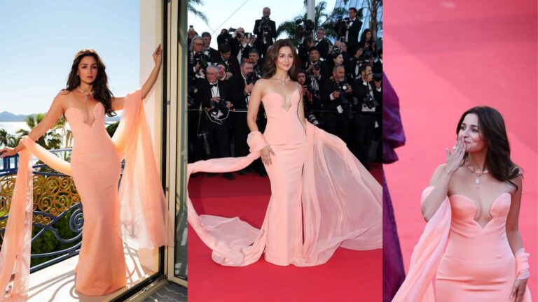 Cannes 2026: रेड कार्पेट पर 'गुलाबी परी' बनकर उतरीं आलिया भट्ट, प्लंजिंग नेकलाइन गाउन में ढाया कहर, सादगी देख फिदा हुए फैंस