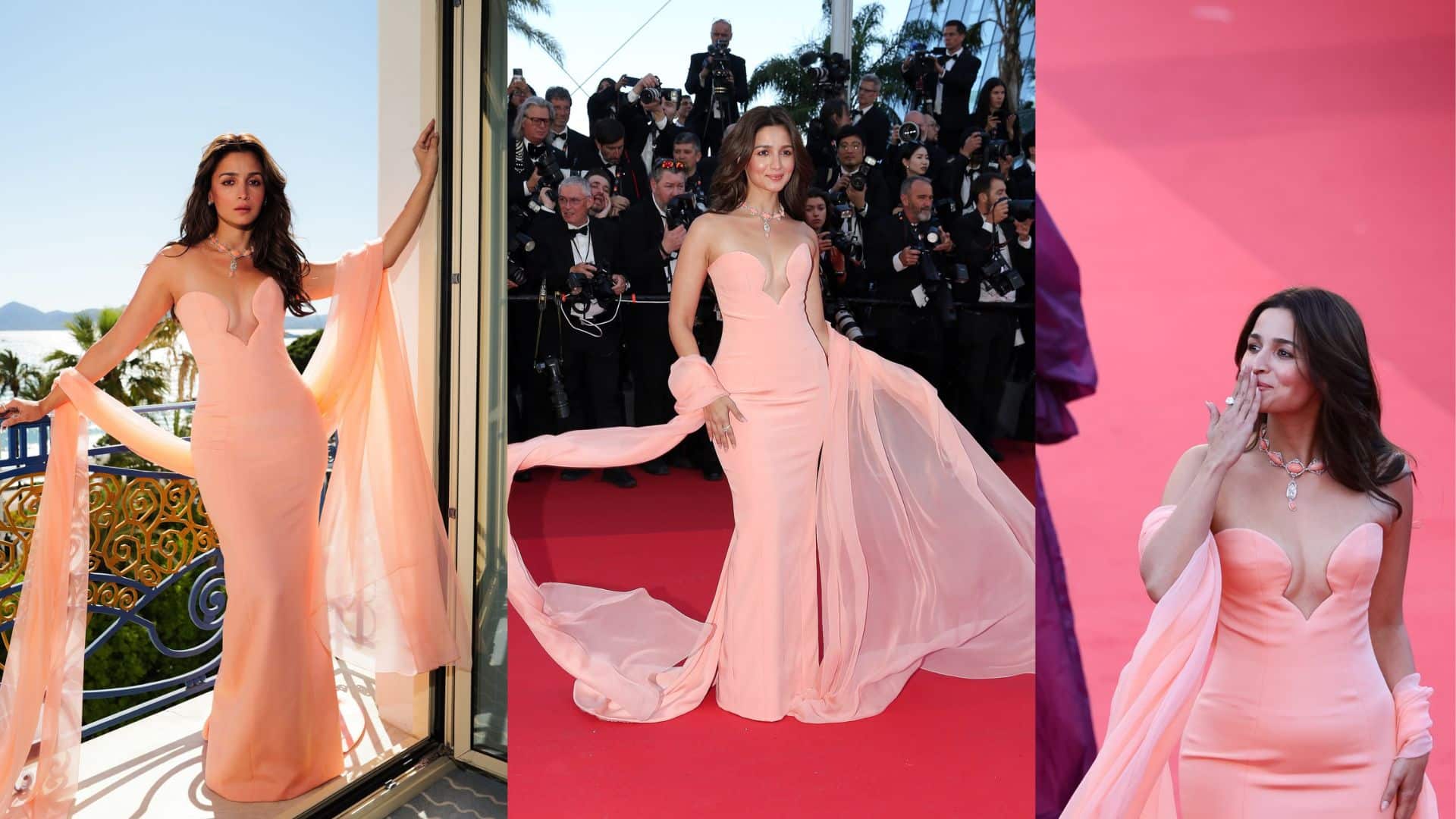 Cannes 2026: रेड कार्पेट पर 'गुलाबी परी' बनकर उतरीं आलिया भट्ट, प्लंजिंग नेकलाइन गाउन में ढाया कहर, सादगी देख फिदा हुए फैंस