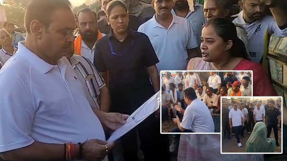 Rajasthan: CM भजनलाल शर्मा मॉर्निंग वॉक के दौरान ग्रामीणों के बीच पहुंचे, खाट पर बैठकर की जनसुनवाई; बच्चों पर यूं लुटाया प्यार-VIDEO