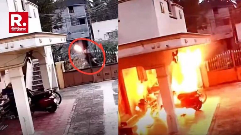 प्रेम में ना सुनते ही झल्लाया युवक, पेट्रोल बम से हमला कर लड़की का घर फूंक डाला, CCTV में कैद घटना
