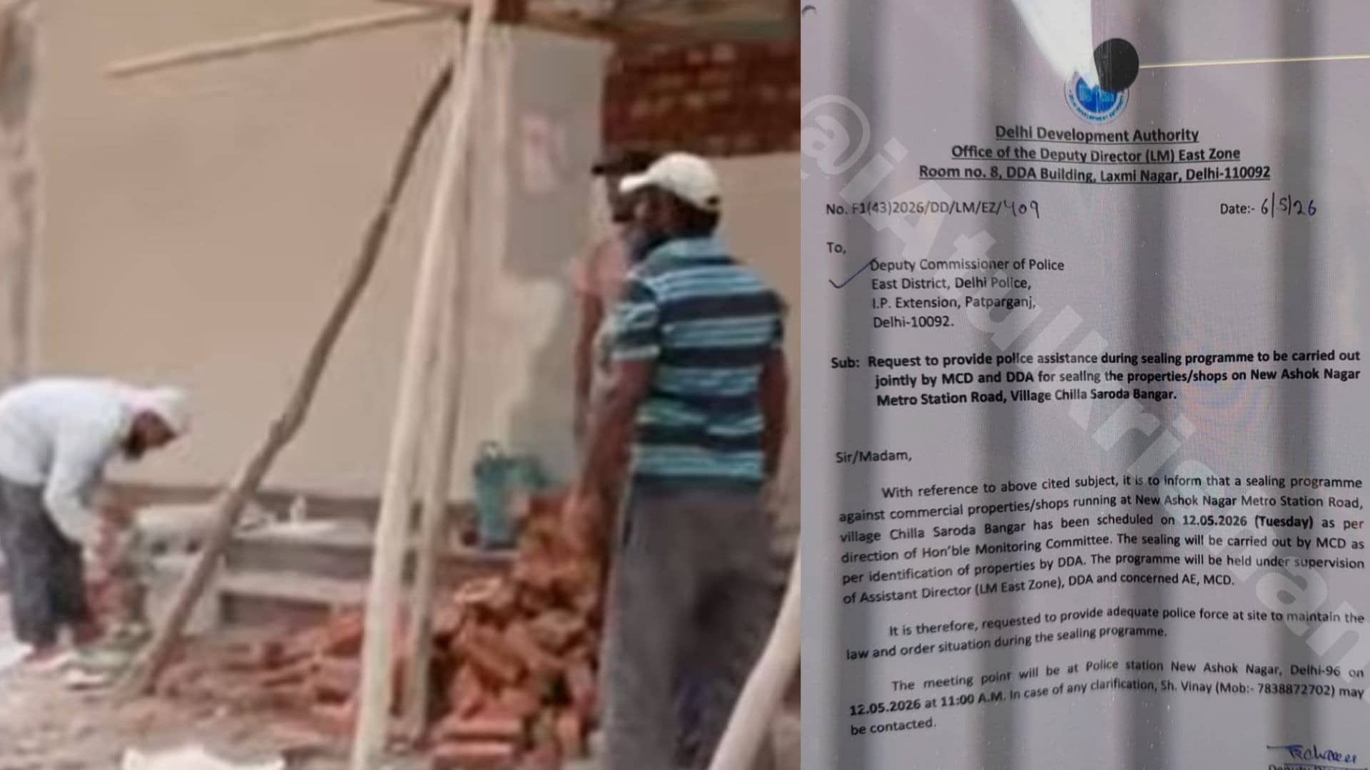 दिल्ली के न्यू अशोक नगर में अचानक क्यों बंद हुई सैकड़ों दुकानें? शटर हटाकर खड़ी की गई दीवारें, रातों-रात बदल गया पूरा इलाका