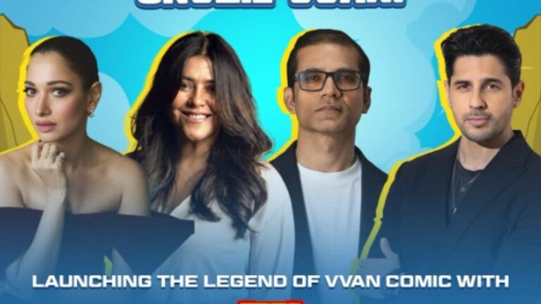Vvan: मुंबई कॉमिक कॉन में दिखेगा 'Vvan' का जलवा, एकता कपूर, सिद्धार्थ मल्होत्रा और तमन्ना भाटिया बने स्पेशल मेहमान