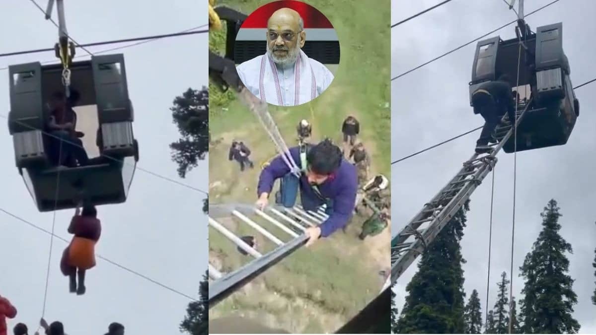 Gulmarg Ropeway Accident: करीब 7 घंटे चला रेस्क्यू ऑपरेशन, सभी पर्यटक सुरक्षित; अमित शाह ने NDRF को सराहा