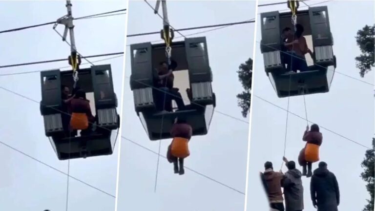 गुलमर्ग के फेमस गोंडोला में 500 फीट ऊंचाई पर फंस गए 300 लोग, 7 घंटे तक चला रेस्क्यू और अटकी रहीं सांसें