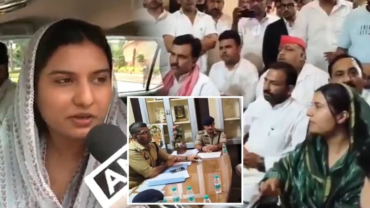 'आपके गेट पर खड़ा होना मना है, क्या करोगे गोली चला दोगे, फांसी दे दोगे तो दो...', सपा सांसद इकरा हसन पुलिस अधिकारी पर क्यों भड़कीं, VIDEO