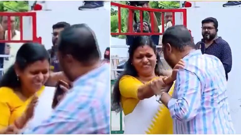 महिला विधायक जोड़ती रही हाथ, कांग्रेस नेता करते रहे जबरन गले लगाने की कोशिश; अब जमकर हो रही किरकिरी- VIDEO