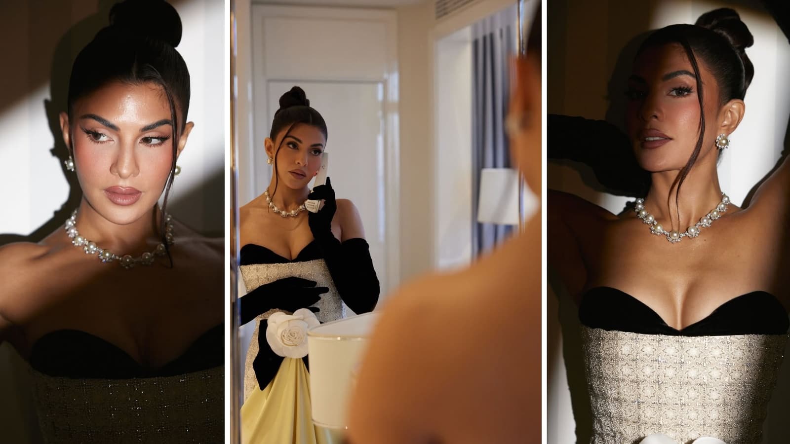 Jacqueline Fernandez: कान्स 2026 में जैकलीन फर्नांडिस का लुक देख फैंस हुए दीवाने, प्रिंसेस बन जीता दिल