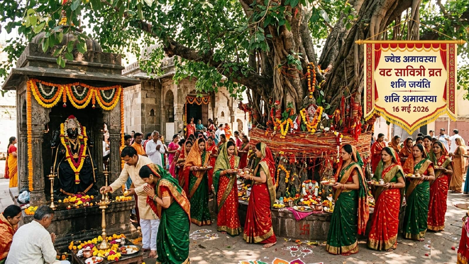Jyeshtha Amavasya 2026: आज ज्येष्ठ अमावस्या, वट सावित्री व्रत, शनि जयंति, शनिश्चरी अमावस्या, 300 साल बाद बन रहा 5 शुभ योगों का महासंयोग