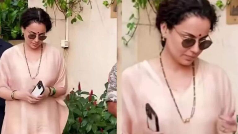 Kangana Ranaut: गले में मंगलसूत्र...हाथों में चूड़ी, क्या वाकई कंगना रनौत ने गुपचुप कर ली है शादी?