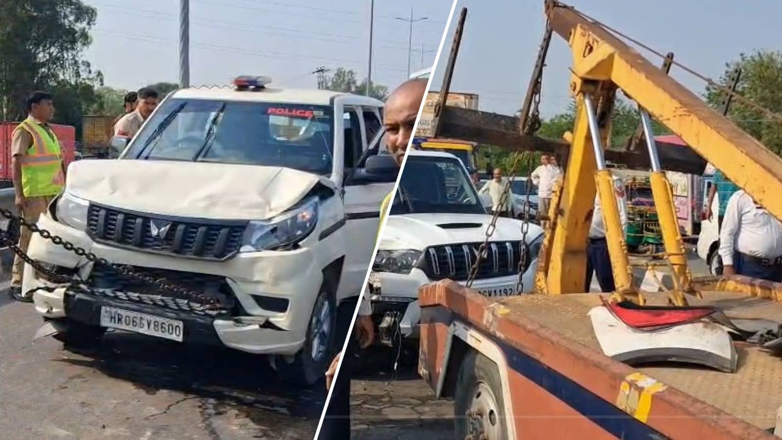 BREAKING: हरियाणा से बड़ी खबर, पंचायत मंत्री सड़क हादसे में घायल, अस्पताल में भर्ती; काफिले में घुसी कई अनियंत्रित गाड़ियां
