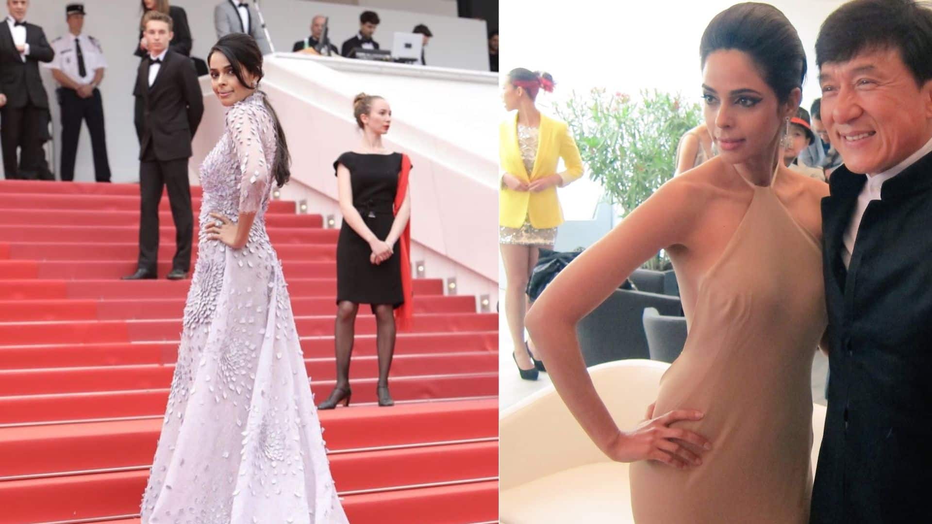 Mallika Sherawat: "तब हंगामा मचा था, आज यह...", मल्लिका शेरावत ने याद किया अपना पहला कान्स रेड कार्पेट और जैकी चैन का साथ