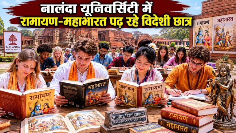Nalanda University: ज्ञान की धरती बिहार में एक और कमाल!  नालंदा यूनिवर्सिटी में रामायण और महाभारत से कूटनीतिक सबक सीख रहे विदेशी छात्र