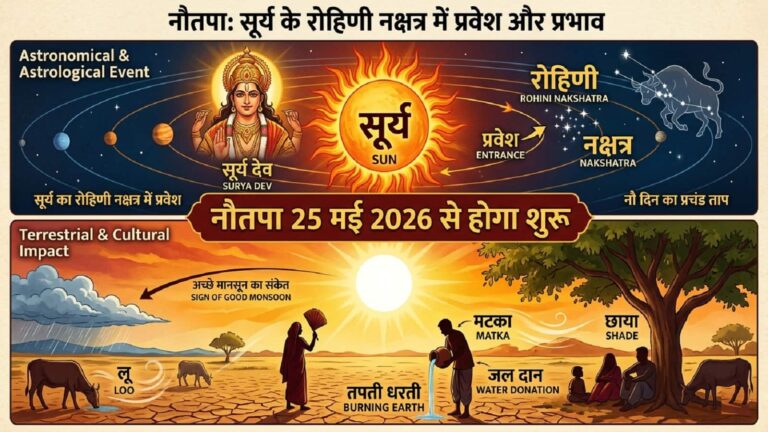 Nautapa 2026: सूर्य करेंगे चंद्रमा के रोहिणी नक्षत्र में प्रवेश और शुरू होगा नौतपा, इन 3 चीजों के दान करने से प्रसन्न होंगे भगवान सूर्य