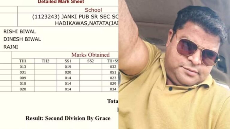NEET Paper Leak: 12वीं में 50 पर्सेंट पाने वाला बन जाता डॉक्टर! बिवाल परिवार के लड़के की मार्कशीट वायरल