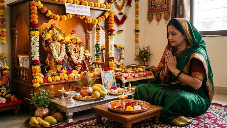 Padmini Ekadashi 2026 Vrat Katha: आज अधिक मास की पहली एकादशी पर बन रहे दो शुभ योग, पूजा में पद्मिनी एकादशी की व्रत कथा जरूर पढ़ें