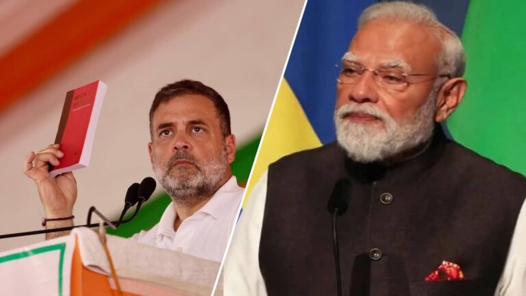 राहुल गांधी ने PM मोदी और अमित शाह को लेकर दिया विवादित बयान, गद्दार कहने पर भड़की BJP, कहा- ये मोहब्बत की दुकान नहीं नफरत के भाईजान हैं...