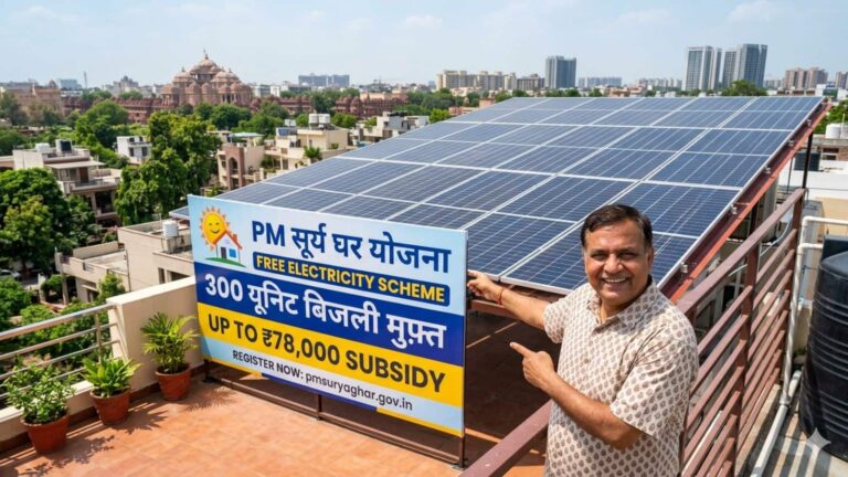 PM सूर्य घर मुफ्त बिजली योजना में कितनी मिलती है सब्सिडी? इन 6 स्टेप में अपने छत पर लगवाएं सोलर पैनल, बिजली बिल का झंझट होगा खत्म