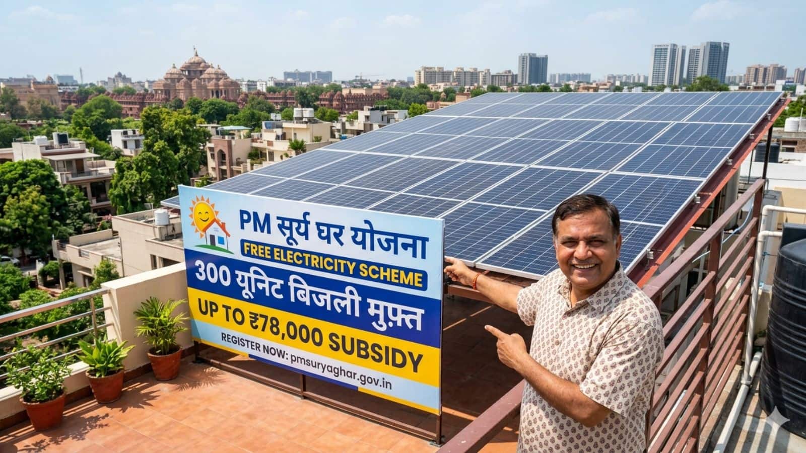 PM सूर्य घर मुफ्त बिजली योजना में कितनी मिलती है सब्सिडी? इन 6 स्टेप में अपने छत पर लगवाएं सोलर पैनल, बिजली बिल का झंझट होगा खत्म