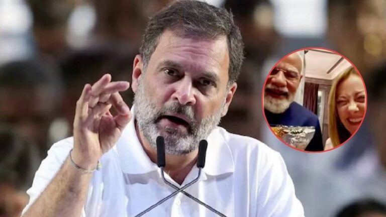 'आर्थिक तूफान सर पर और प्रधानमंत्री इटली में टॉफी बांट रहे, ये नेतृत्व नहीं...', राहुल गांधी ने 'मेलोडी मोमेंट' पर कसा तंज