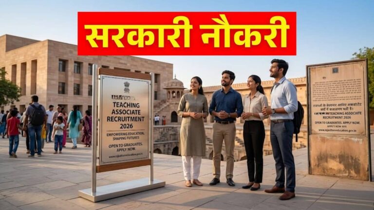 Sarkari Naukri 2026: इस राज्य में टीचिंग एसोसिएट के 3500 से ज्यादा पदों पर निकली वैकेंसी, जानें कैसे और कब तक कर सकते हैं अप्लाई?