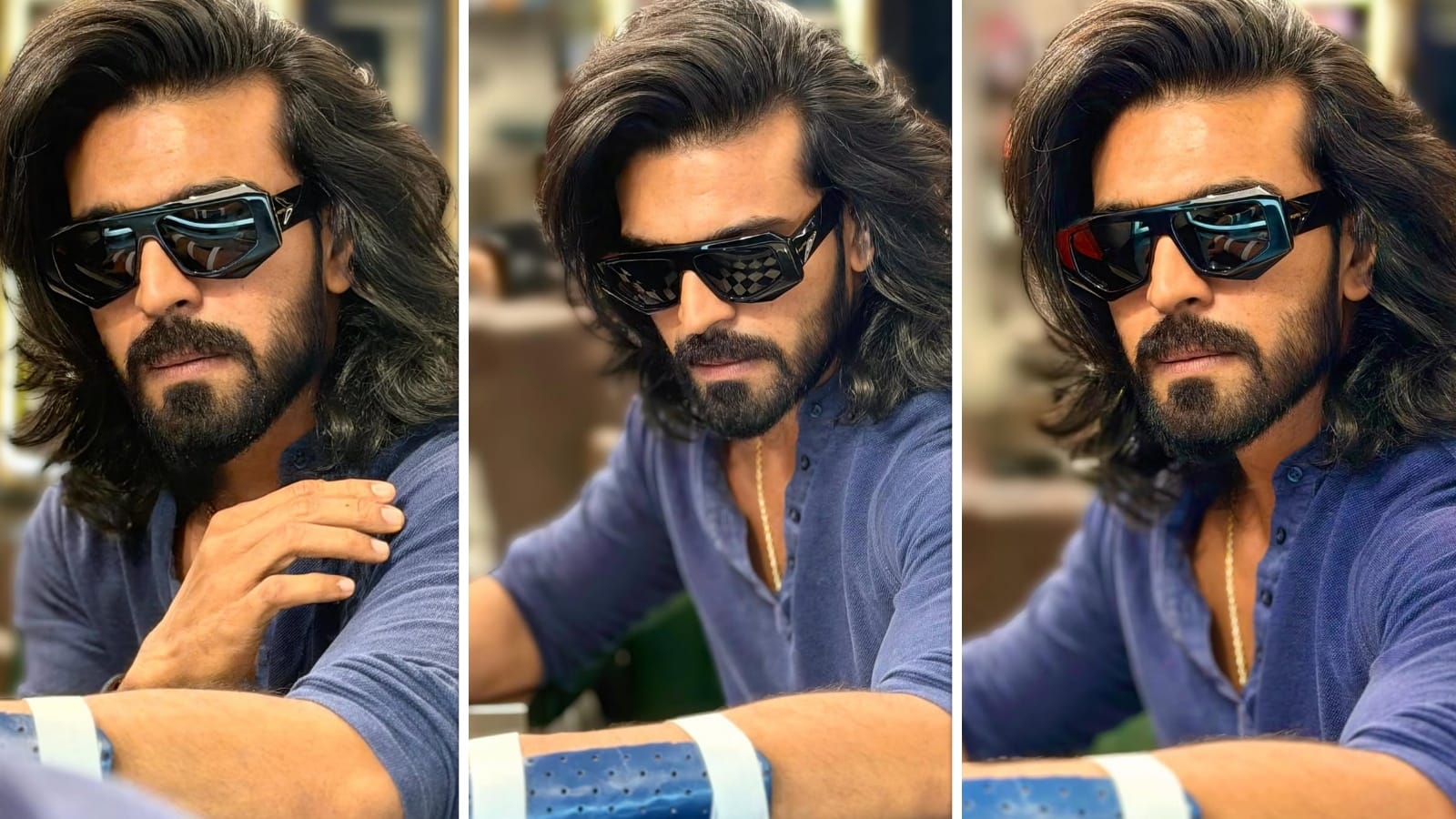 Ram Charan New Look:  'पेड्डी' ट्रेलर रिलीज से पहले राम चरण का दिखा स्टाइलिश अंदाज, फैंस ने पूछ लिया हेयर केयर रुटीन